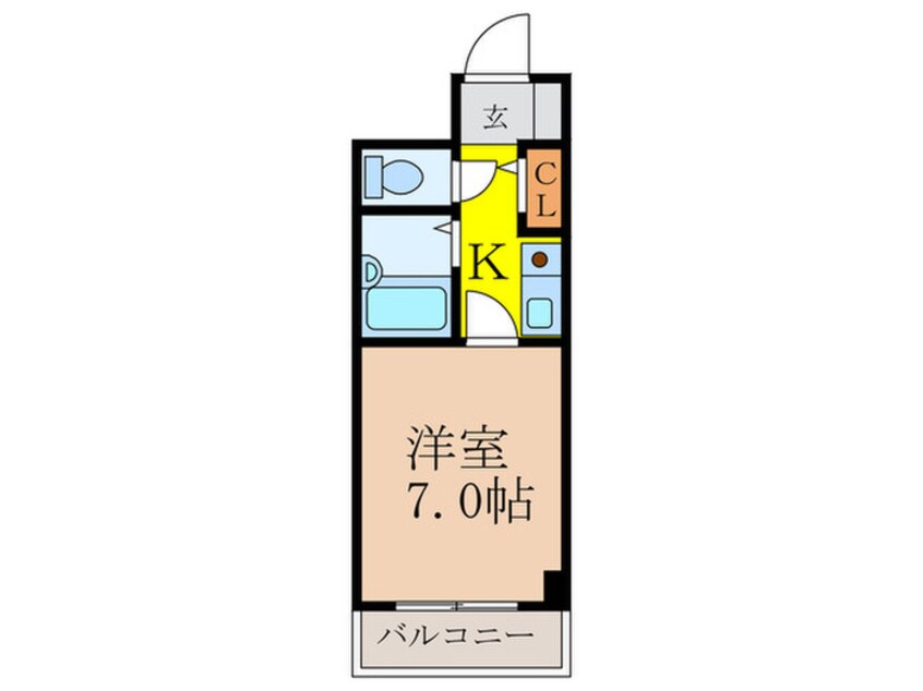 間取図 リアライズ西淡路