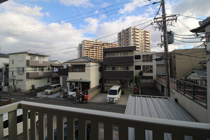 室内からの展望 アルメリア中百舌鳥