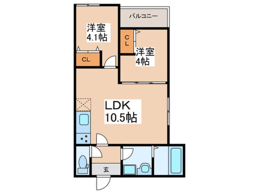 間取図 グランレガート