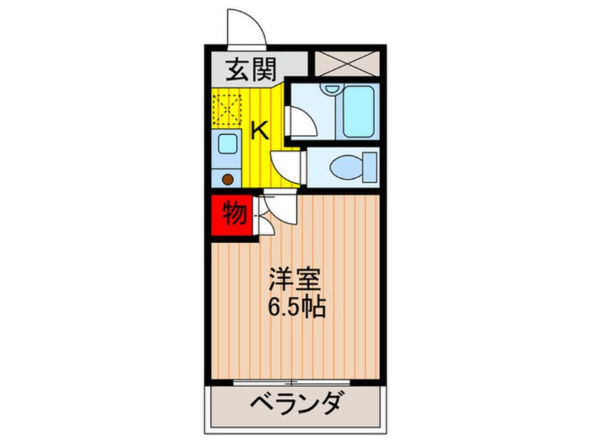 間取図 ユ－ハイム大日