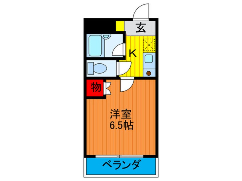 間取図 ユ－ハイム大日