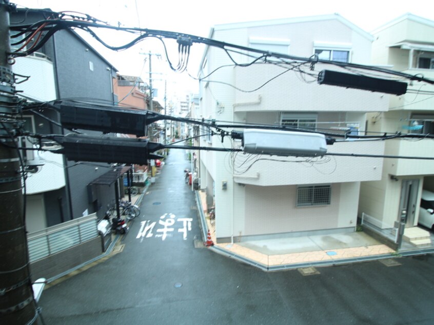 室内からの展望 ユ－ハイム大日