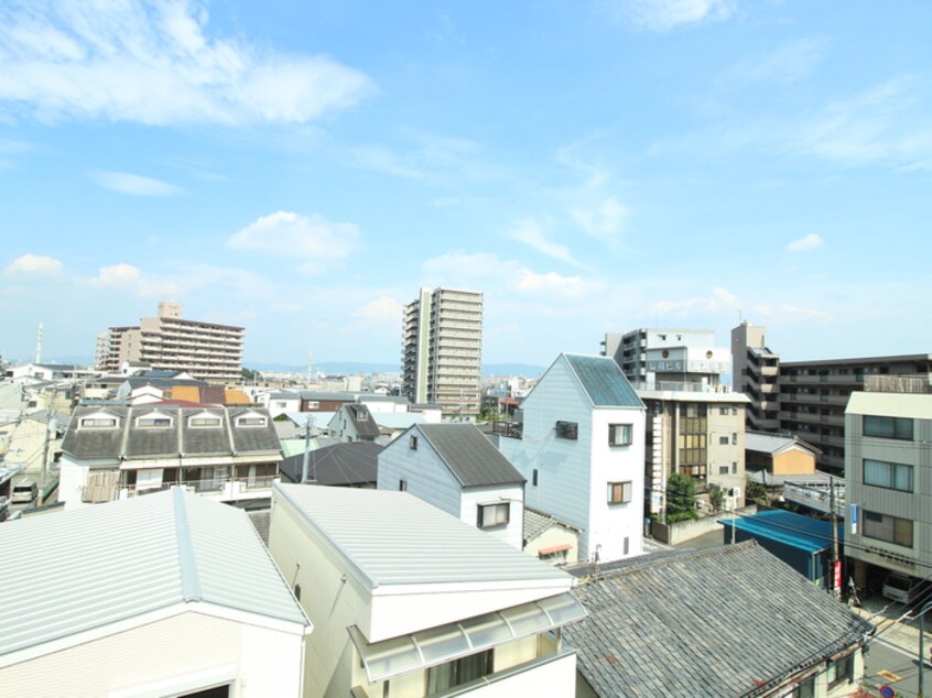 室内からの展望 ユ－ハイム大日