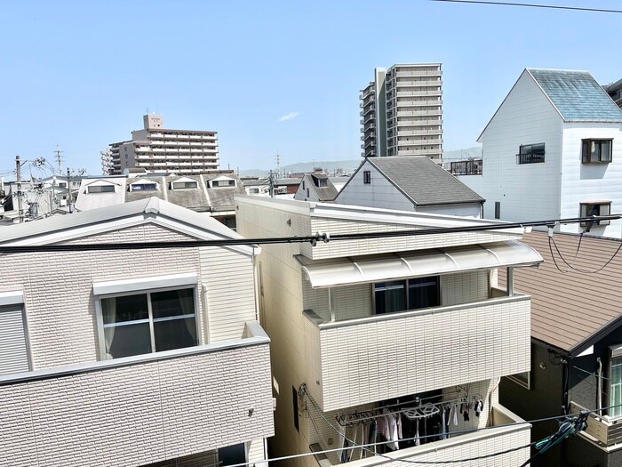 室内からの展望 ユ－ハイム大日