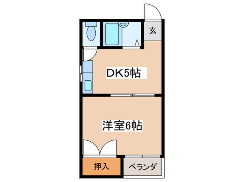 間取図 メゾンド平野北