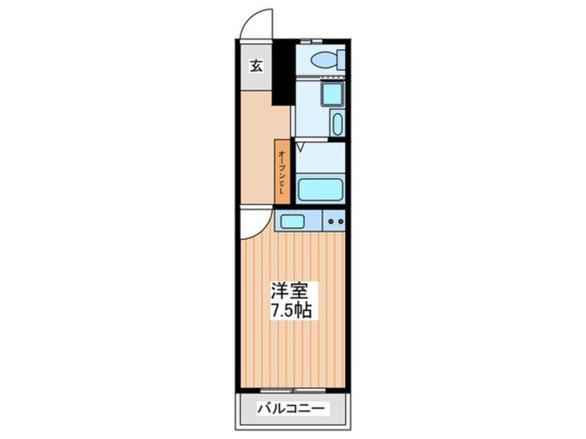 間取図 エルハイツ