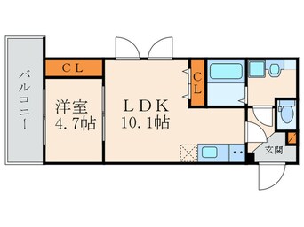 間取図 ビクトワール京都河原町