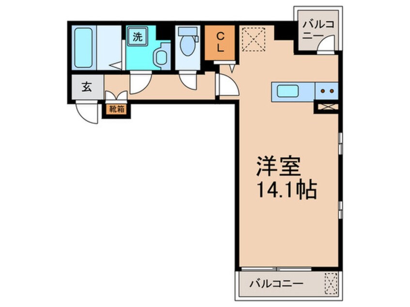間取図 ガーデン・アイリス