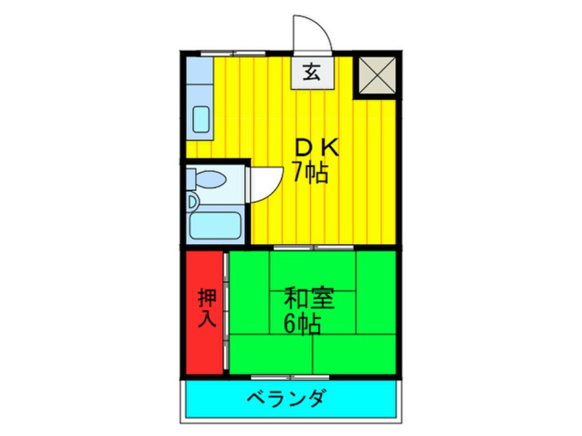 間取図 栄和マンション