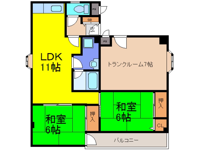 間取図 久保ビル