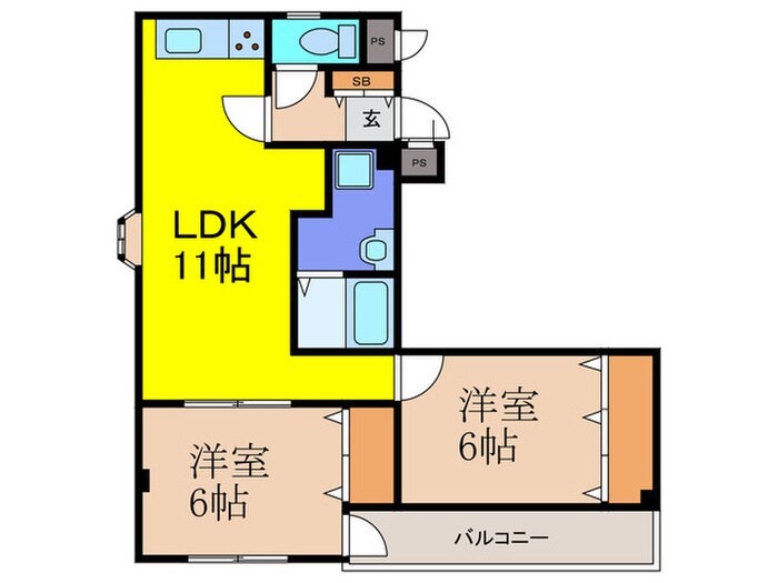 間取り図 久保ビル