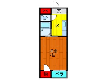 間取図 ヴァンベール垣内