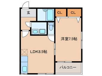 間取図 ドゥエルサム