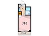 アネックス高座 1Kの間取り