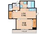 Ｐｅｒｌａ 1LDKの間取り