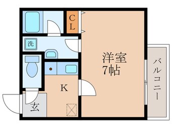 間取図 ａｔｔｒｉｃｅ太秦