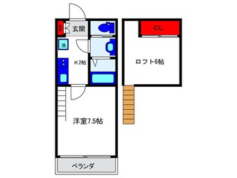 間取図 フォルトゥーナ曽根