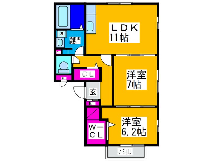 間取り図 パルクソレイユ