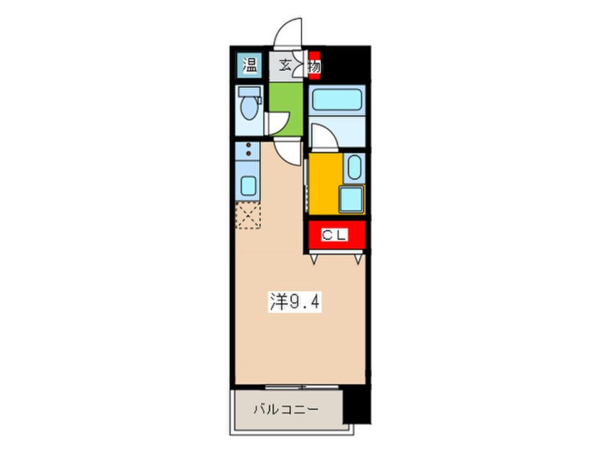 間取図 パラシオン上本町