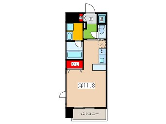 間取図 パラシオン上本町