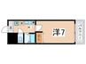 グランディ－ル阪南町Ⅱ番館 1Kの間取り