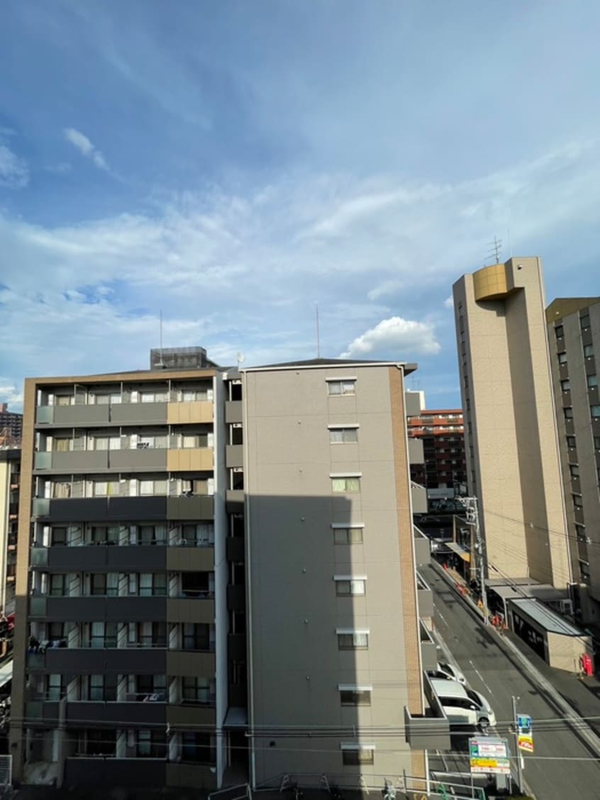 室内からの展望 グランディ－ル阪南町Ⅱ番館