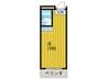 小林マンション 1Rの間取り