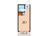 パティ下山口 1Rの間取り