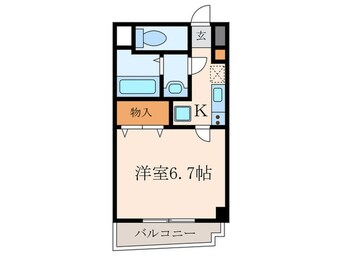 間取図 ラグゼ尼崎ＷＥＳＴ