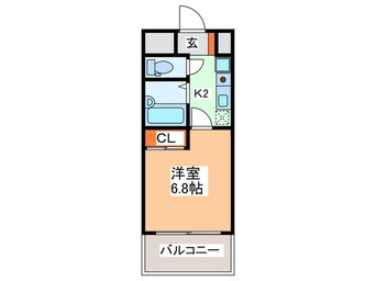 間取図 ワイズシャト－京橋