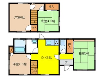 間取図 舞３丁目戸建