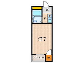 間取図 サザンビラ