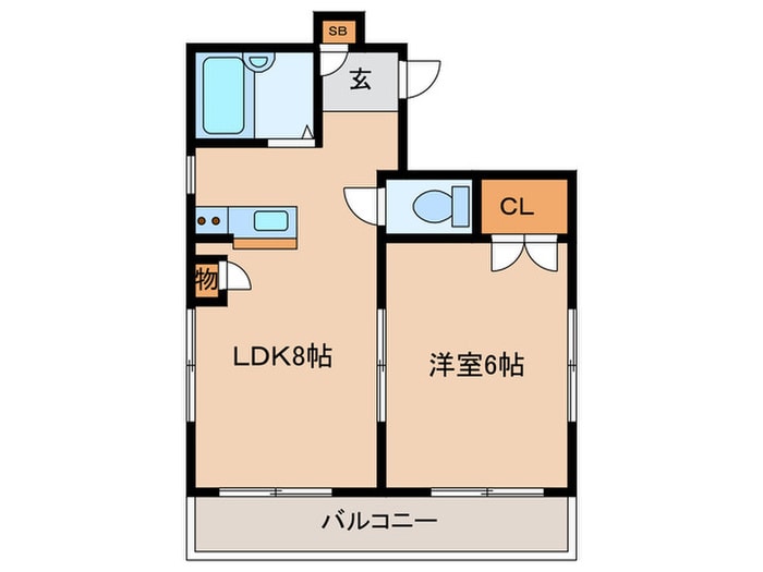 間取り図 グランディール夢野