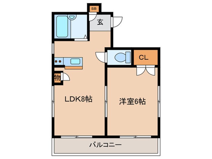 間取り図 グランディール夢野