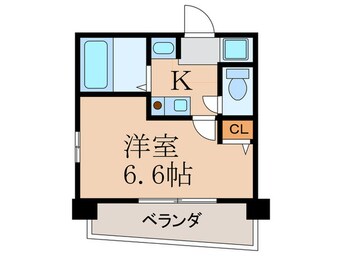 間取図 エスリード東梅田(601)