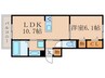 GRAMM六地蔵C棟 1LDKの間取り