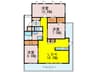 ザ・パークハウス南千里（508） 3LDKの間取り