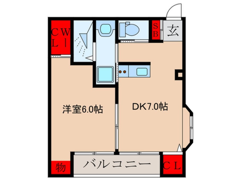 間取図 第2大栄マンション