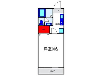 間取図 ヴィラコート豊中