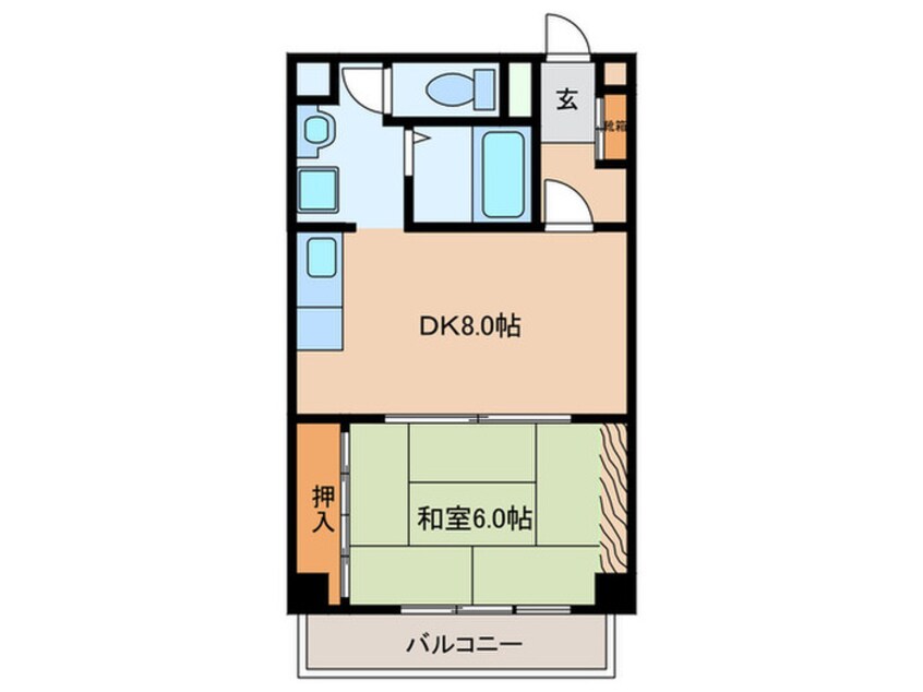 間取図 武村ハイツ