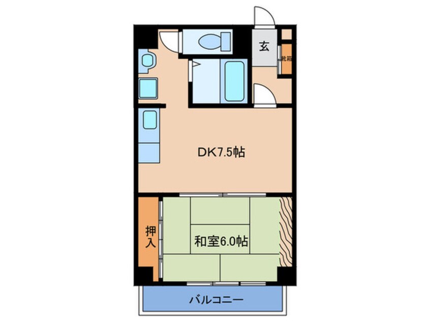 間取図 武村ハイツ