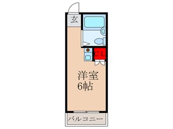 間取図 ベルメゾン　エトワール