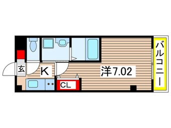 間取図 ヴェルステック武庫之荘