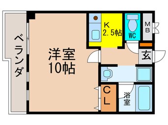 間取図 コンフォータブル川西