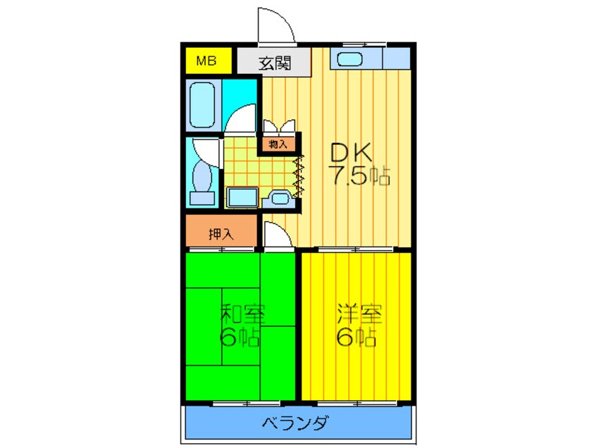 間取図 ペサール