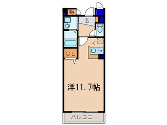 間取図 クラ－ル・ＴＹ