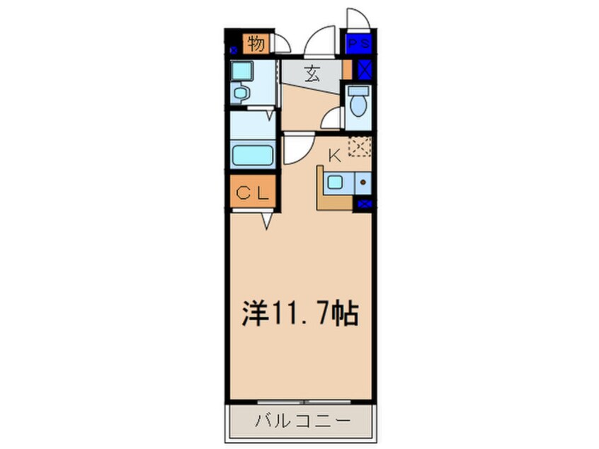 間取図 クラ－ル・ＴＹ