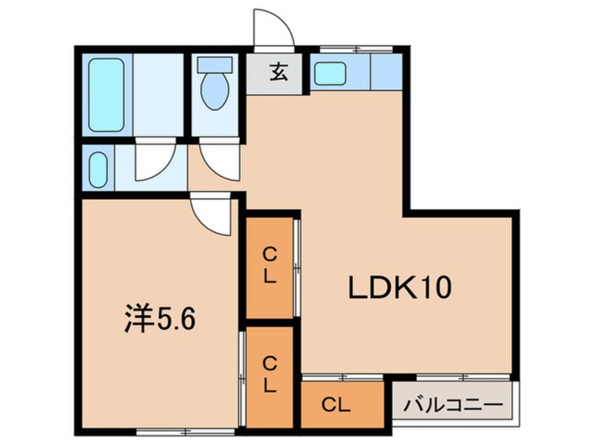 間取図 平和マンション