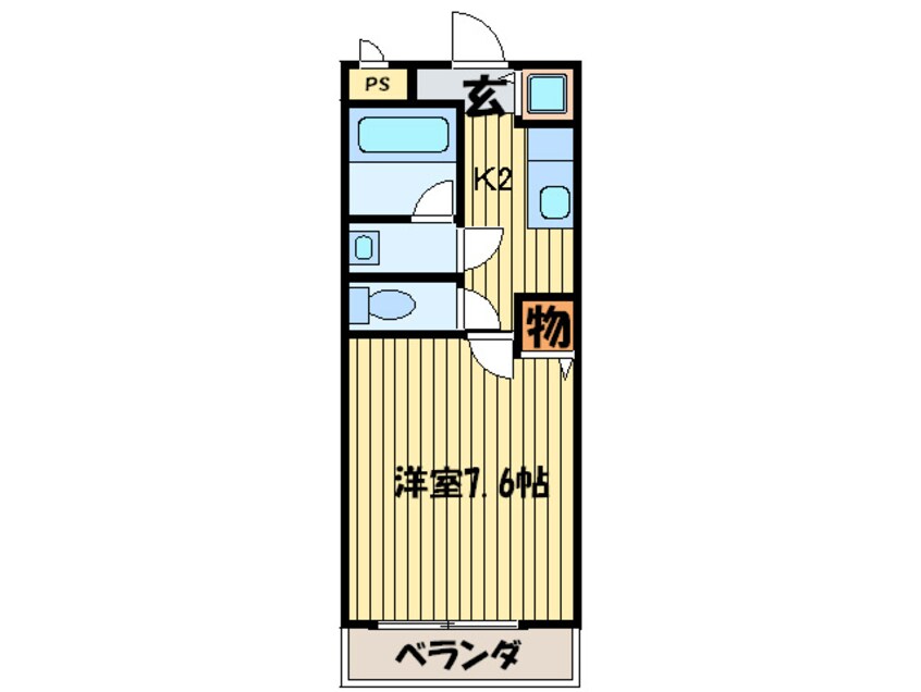 間取図 ル・クレール