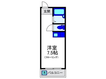 間取図 コンフォート豊中リバーサイドⅡ